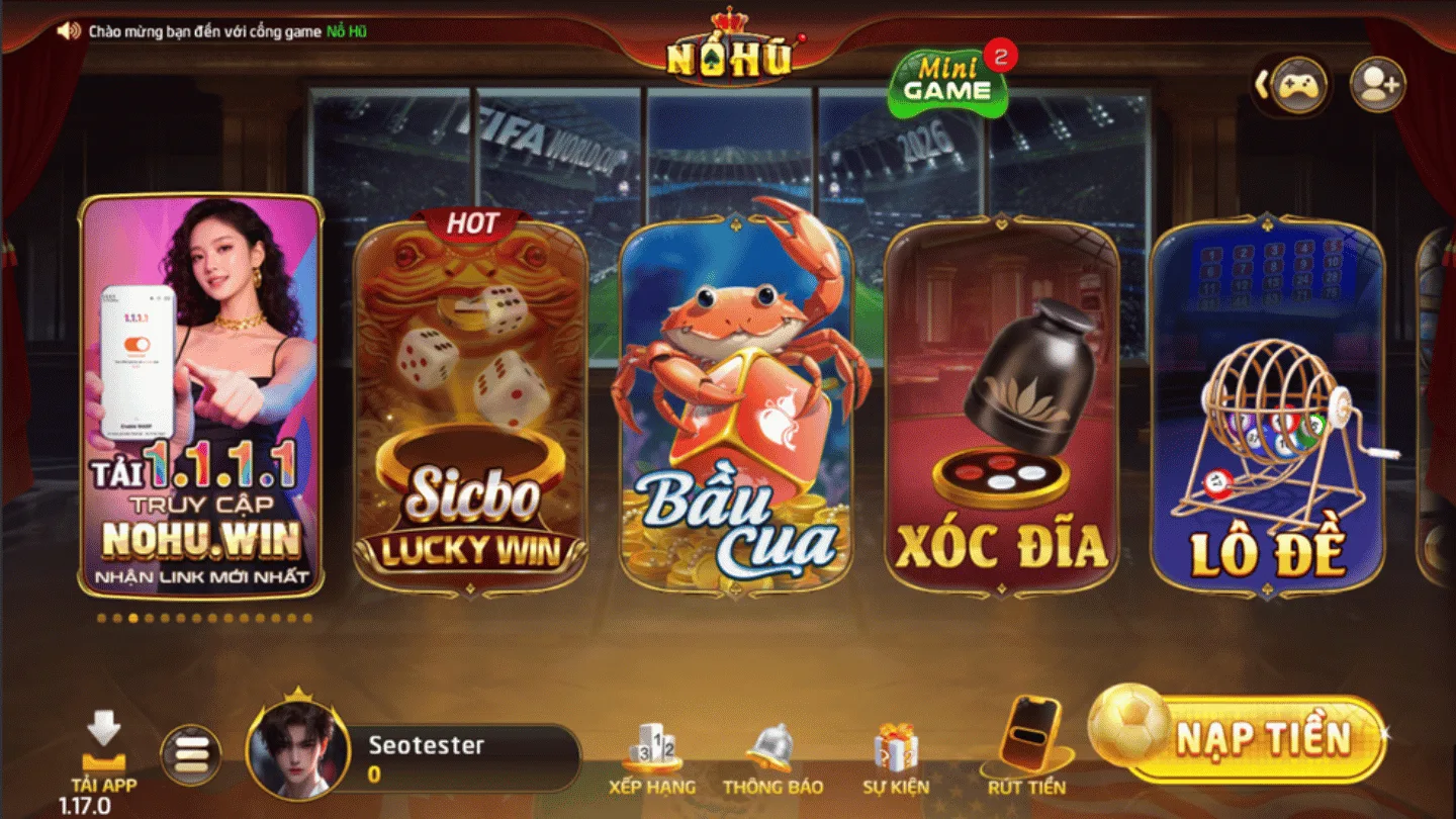 Game Nổ hũ Nohuwin